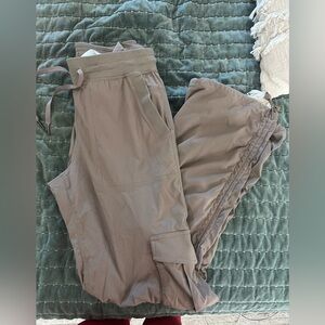 lululemon athletica Taupe Track Pants
